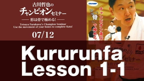 Tetsuya Furukawa's Champion Seminar Use the movement of your bones to complete Kata!　Part 7