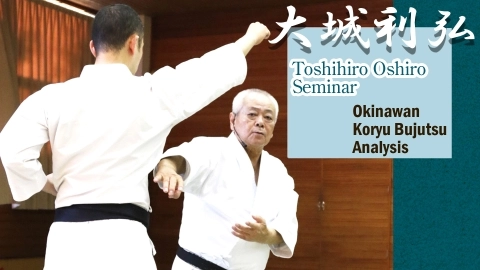 Toshihiro Oshiro Seminar Okinawan Koryu Bujutsu Analysis