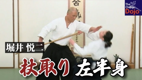 『武器取り稽古：堀井悦二』第10回：杖取り・左半身