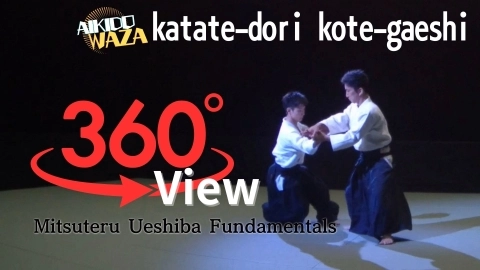 Part 26 katate-dori kote-gaeshi, 360°View by Mitsuteru Ueshiba - Fundamentals