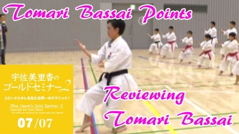Rika Usami's Gold Seminar 2  Suparinpei and Tomari Bassai Part 7