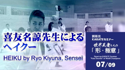 Ryuei-ryu KARATE Seminar  "Kata Secrets" of World Champions Part 7