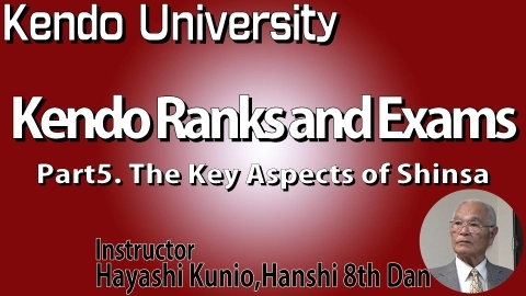 Kendo University Kendo Ranks and Exams Vol.5