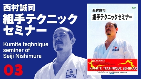 Kumite technique seminer of Seiji Nishimura　Part 3