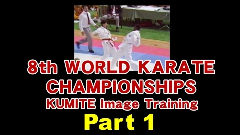 8th WORLD KARATE CHAMPIONSHIPS KUMITE Image Training　Part 1