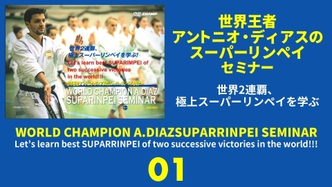 WORLD CHAMPION A. DIAZ SUPARINPEI SEMINAR　Part 1