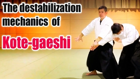 The Mechanics of Destabilization, Part 8 The destabilization mechanics of Kote-gaeshi
