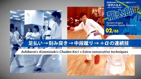 Ryutaro Araga's Champion Kumite Seminar 4 Part 2