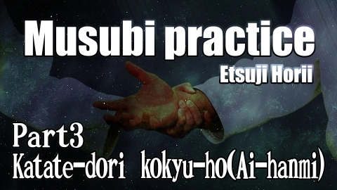 Musubi practice, part 3, Ai-hanmi katate-dori kokyu-ho