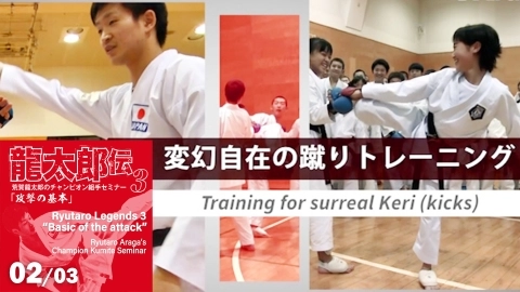 Ryutaro Araga's Champion Kumite Seminar 3　Part 2