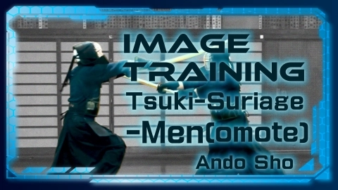 Image Training Ando Sho Tsuki-Suriage-Men [ omote ]
