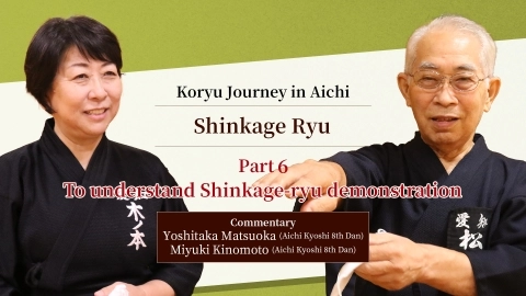 Koryu Journey in Aichi : Shinkage Ryu  ~Part6 To understand Shinkage-ryu demonstration ~