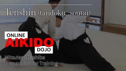 Part 3 Tenshin (tandoku,soutai), ONLINE AIKIDO DOJO by Mitsuteru Ueshiba - Preparation for Training