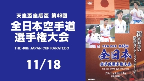 THE 48th JAPAN CUP KARATEDO 11/18